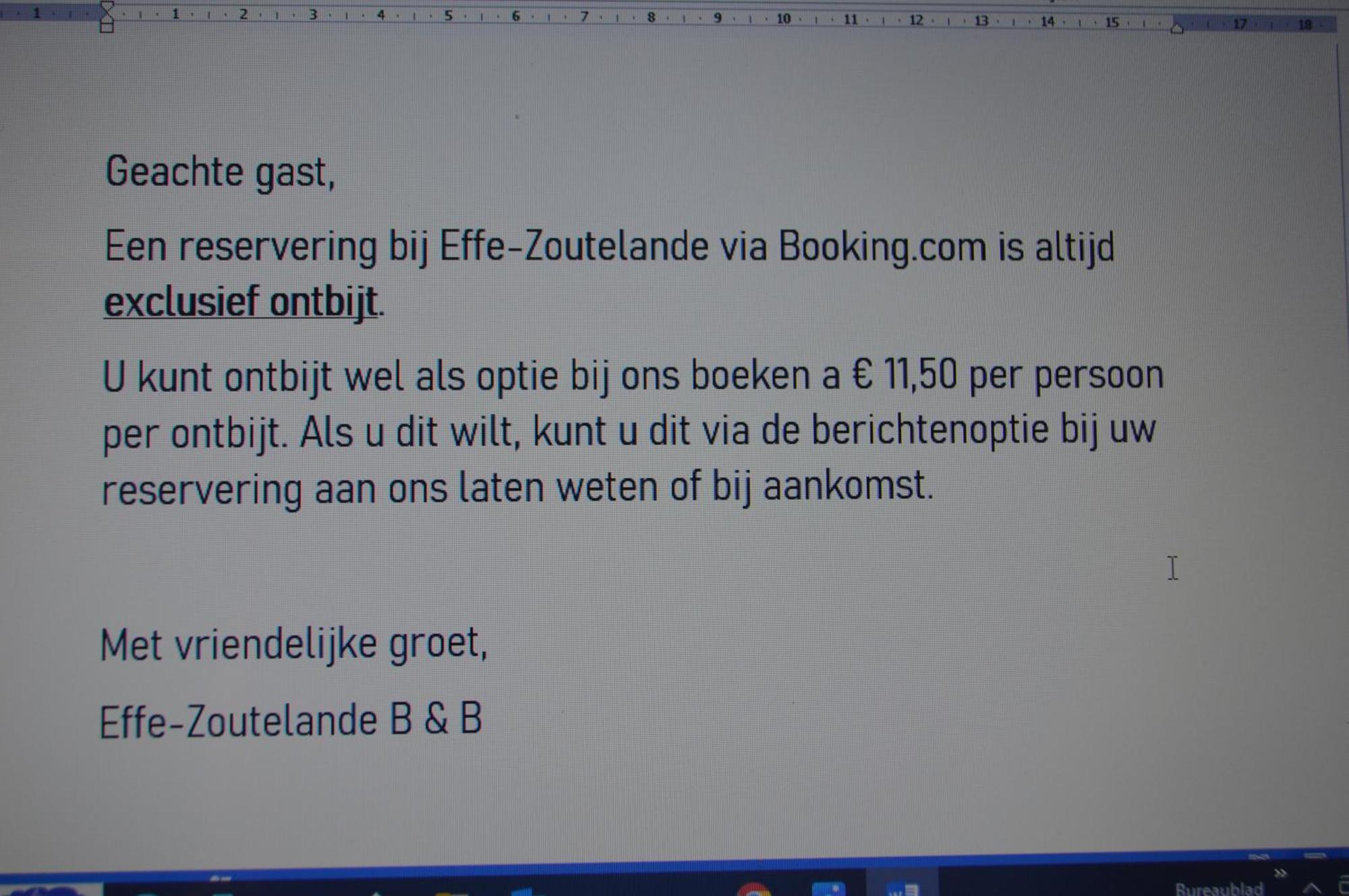 Effe-Zoutelande B&B Esterno foto